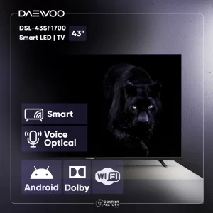 تلویزیون هوشمند دوو مدل DSL-43SF1700